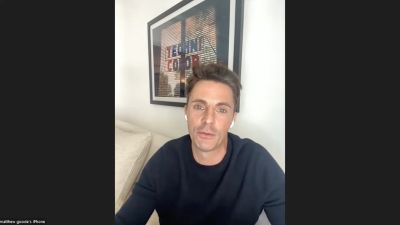 Screenshot from Gold Derby Interview contributed by Melissa Ann
