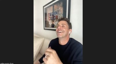 Screenshot from Gold Derby Interview contributed by Melissa Ann
