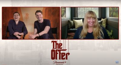 Screenshot from TV Fanatic Interview

