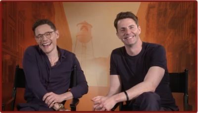 Screenshot from TV Fanatic Interview
