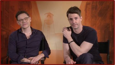 Screenshot from TV Fanatic Interview
