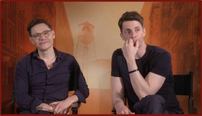Screenshot from TV Fanatic Interview
