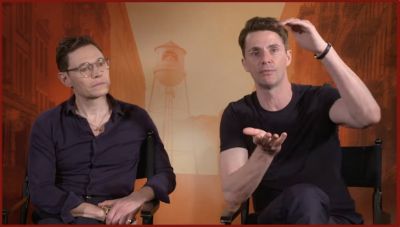 Screenshot from TV Fanatic Interview
