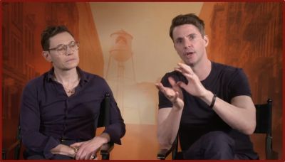 Screenshot from TV Fanatic Interview
