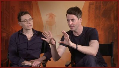 Screenshot from TV Fanatic Interview
