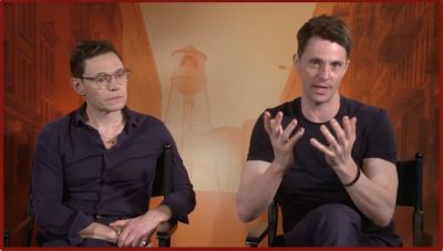 Screenshot from TV Fanatic Interview
