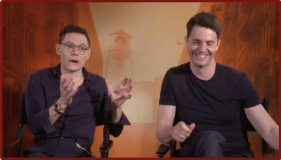 Screenshot from TV Fanatic Interview
