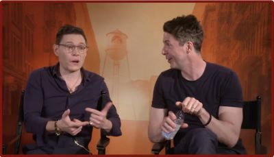 Screenshot from TV Fanatic Interview
