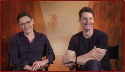 Screenshot from TV Fanatic Interview
