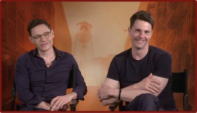 Screenshot from TV Fanatic Interview
