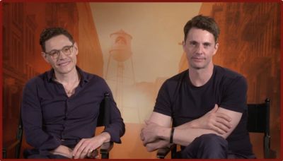 Screenshot from TV Fanatic Interview
