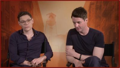 Screenshot from TV Fanatic Interview
