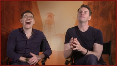 Screenshot from TV Fanatic Interview
