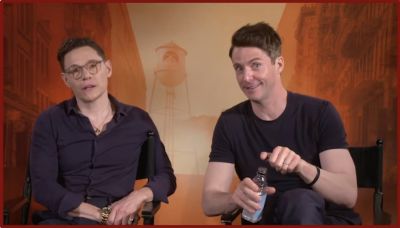 Screenshot from TV Fanatic Interview
