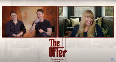 Screenshot from TV Fanatic Interview
