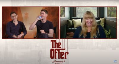 Screenshot from TV Fanatic Interview
